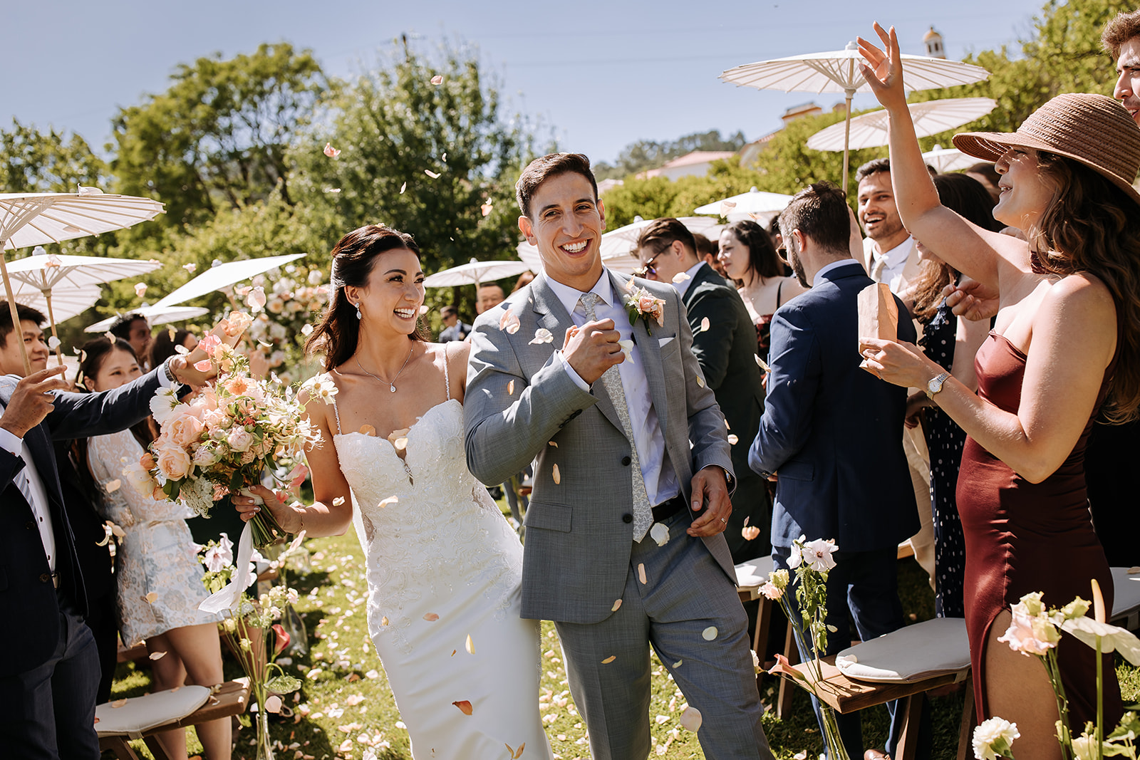Quinta de Santana wedding ceremony